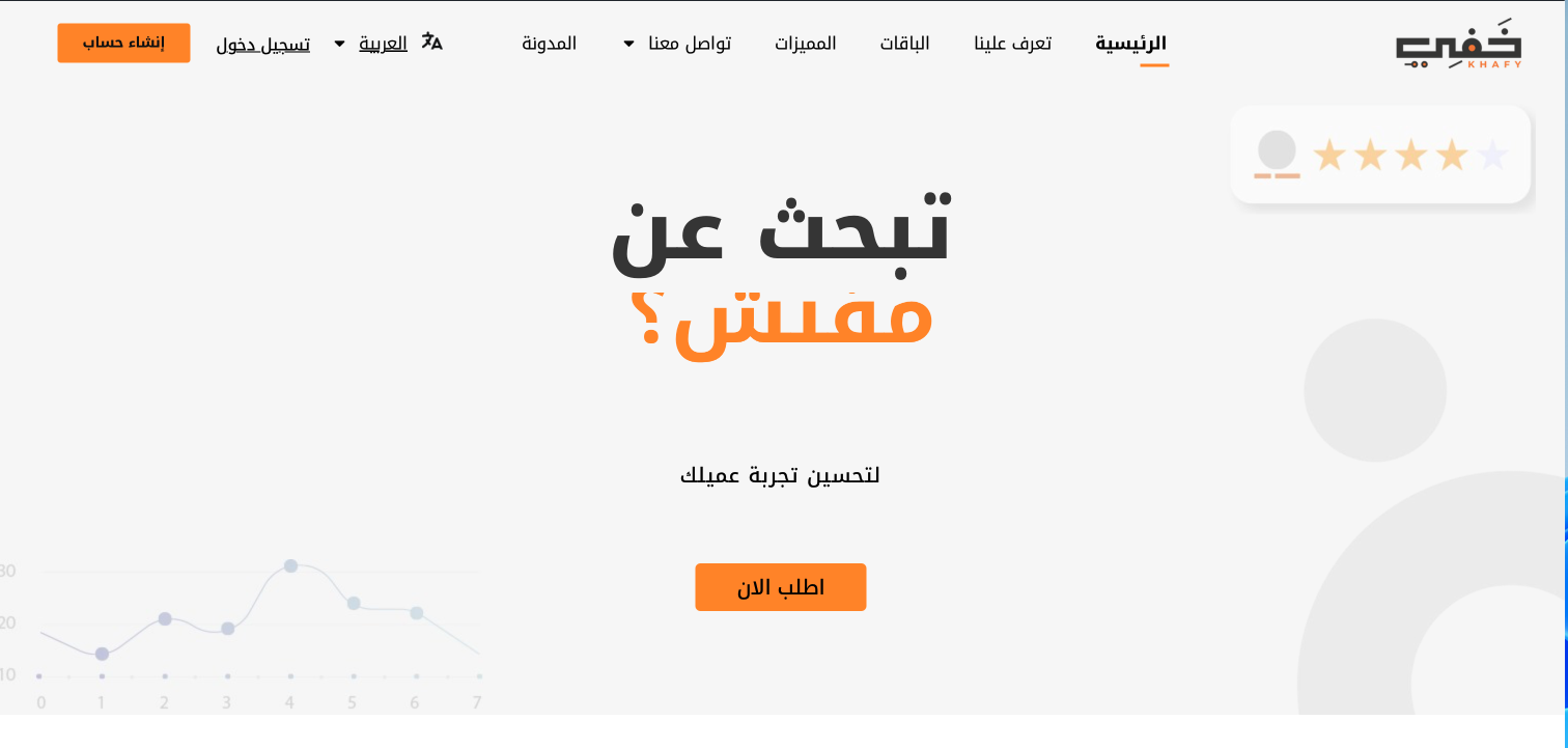 Khafy — mystery shopping and customer-experience platform