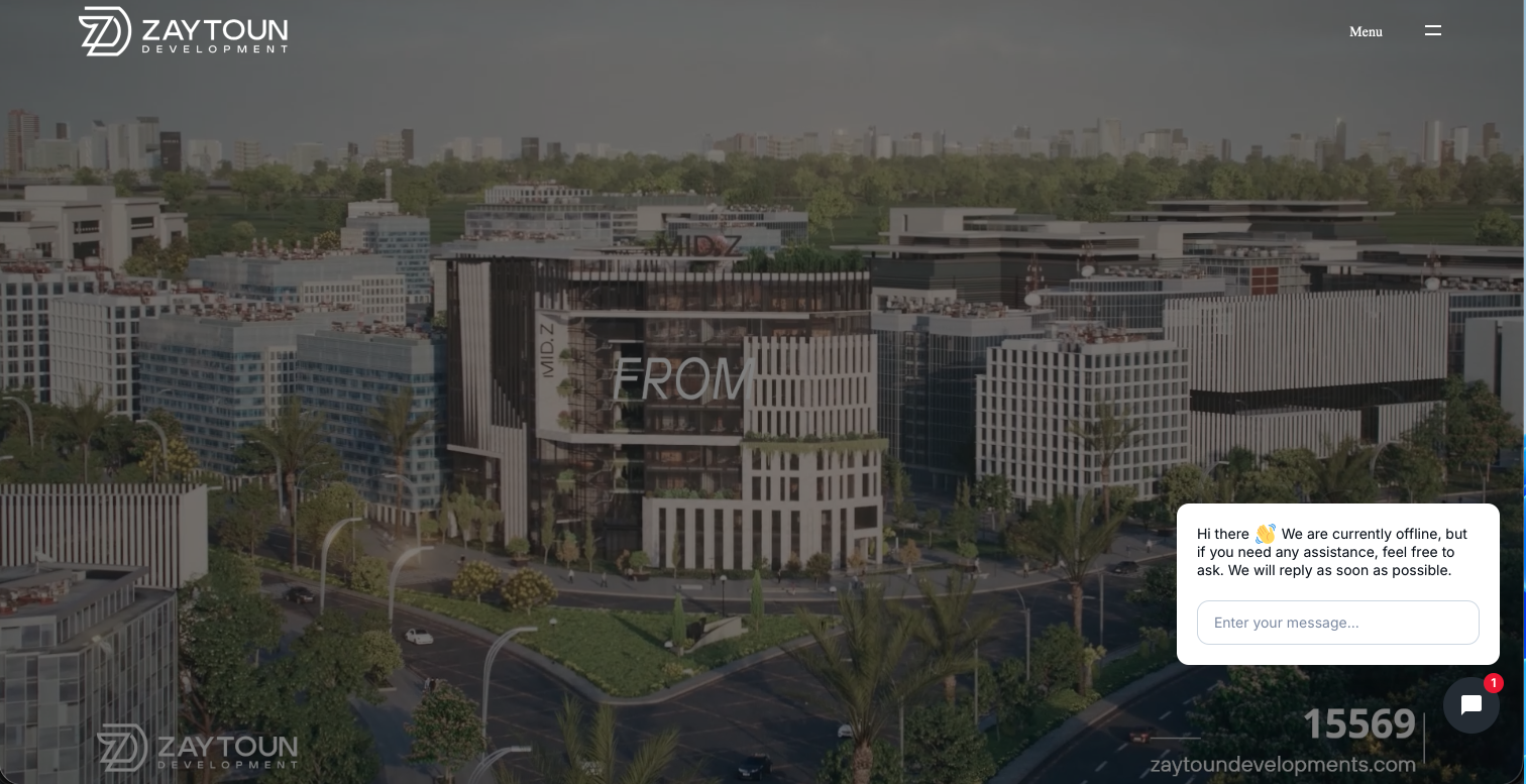 Zaytoun Developments — corporate real-estate site